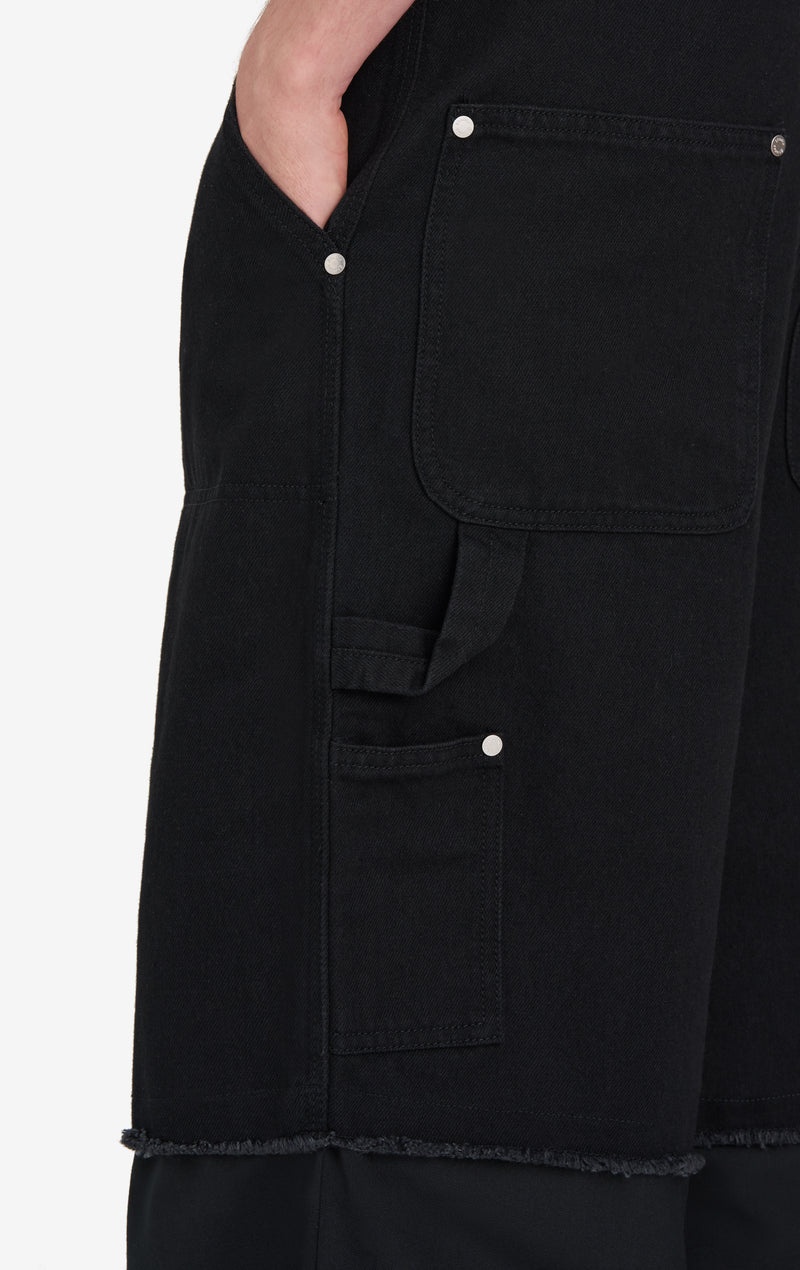 ETUDES STUDIO HYBRID DENIM SUIT PANT BLACK 5