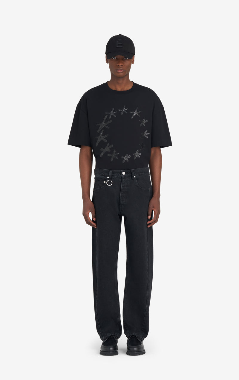 ETUDES STUDIO REGULAR JEANS TWIST BLACK 3