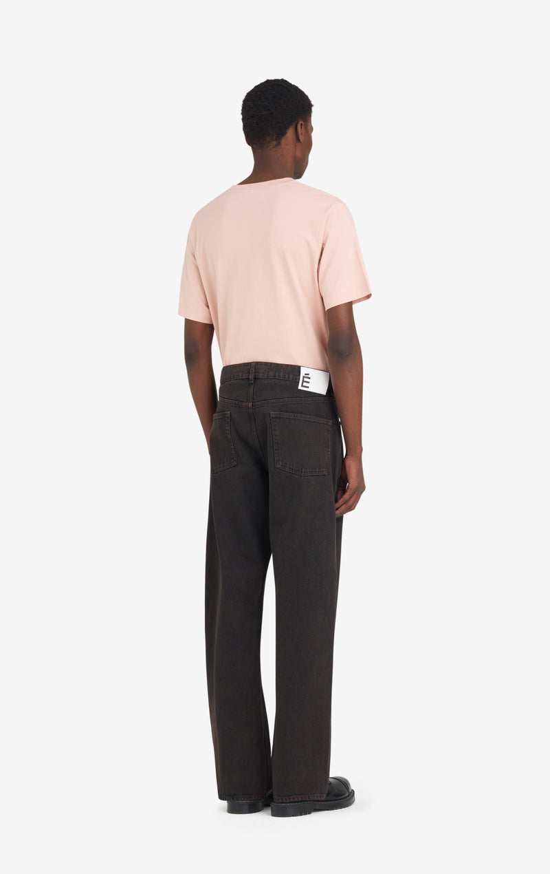 ETUDES STUDIO REGULAR JEANS TWIST DARK BROWN 4