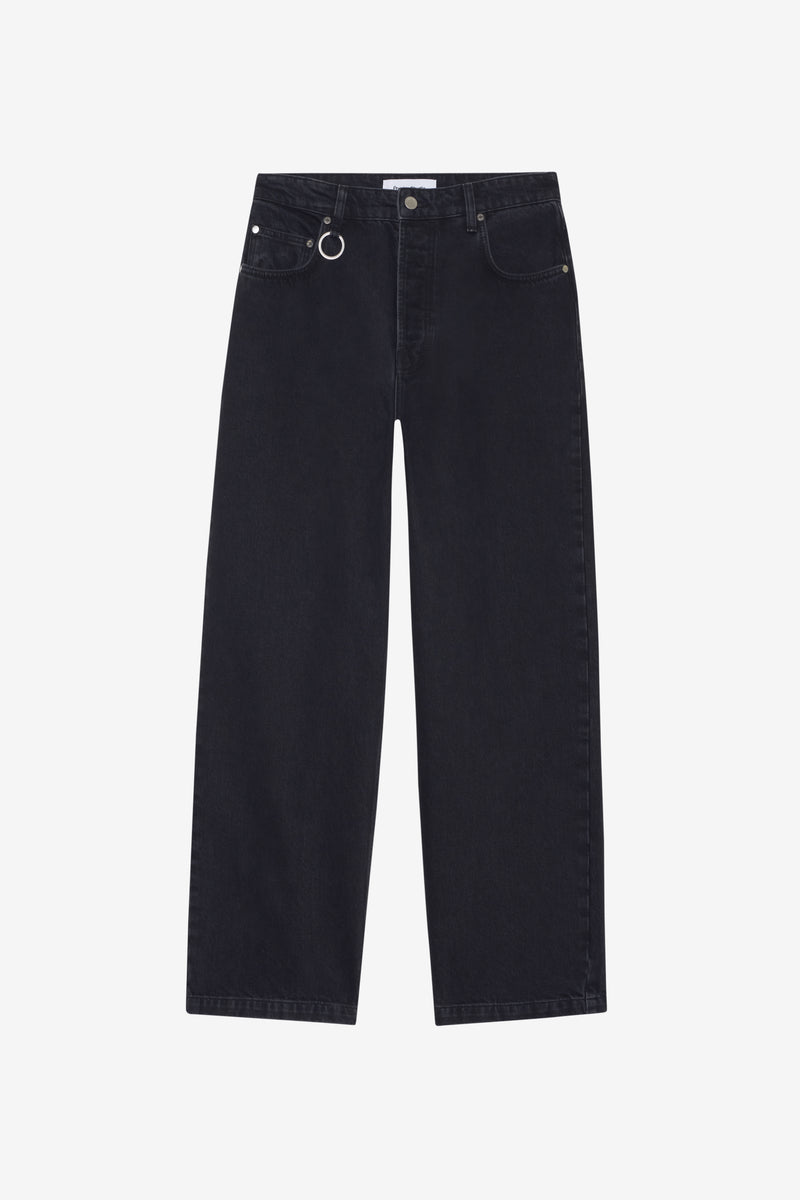 LOOSE JEANS PANT BLACK 1