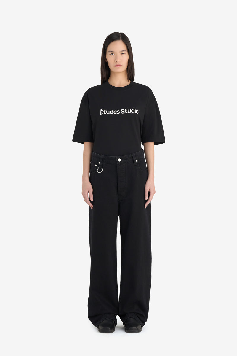 LOOSE JEANS PANT BLACK 5