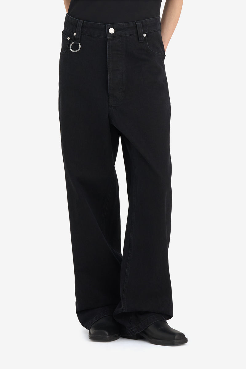 LOOSE JEANS PANT BLACK 6