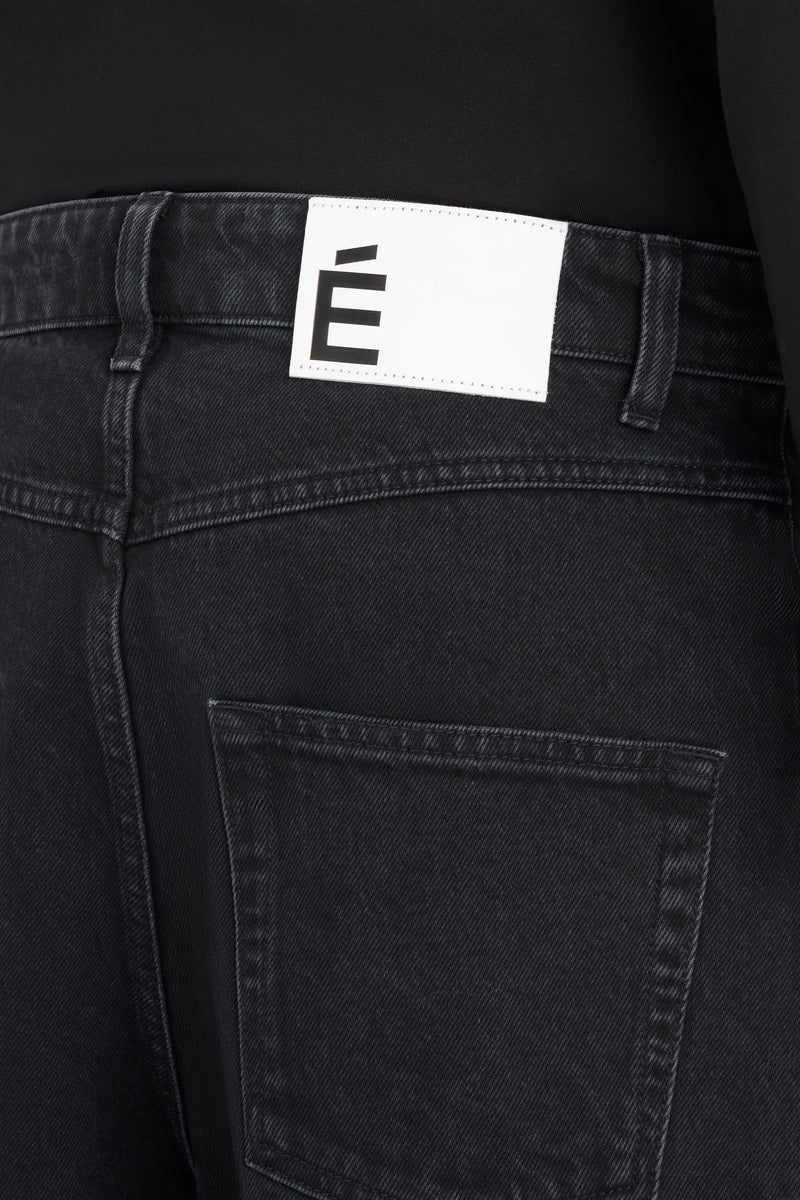 LOOSE JEANS PANT BLACK 8