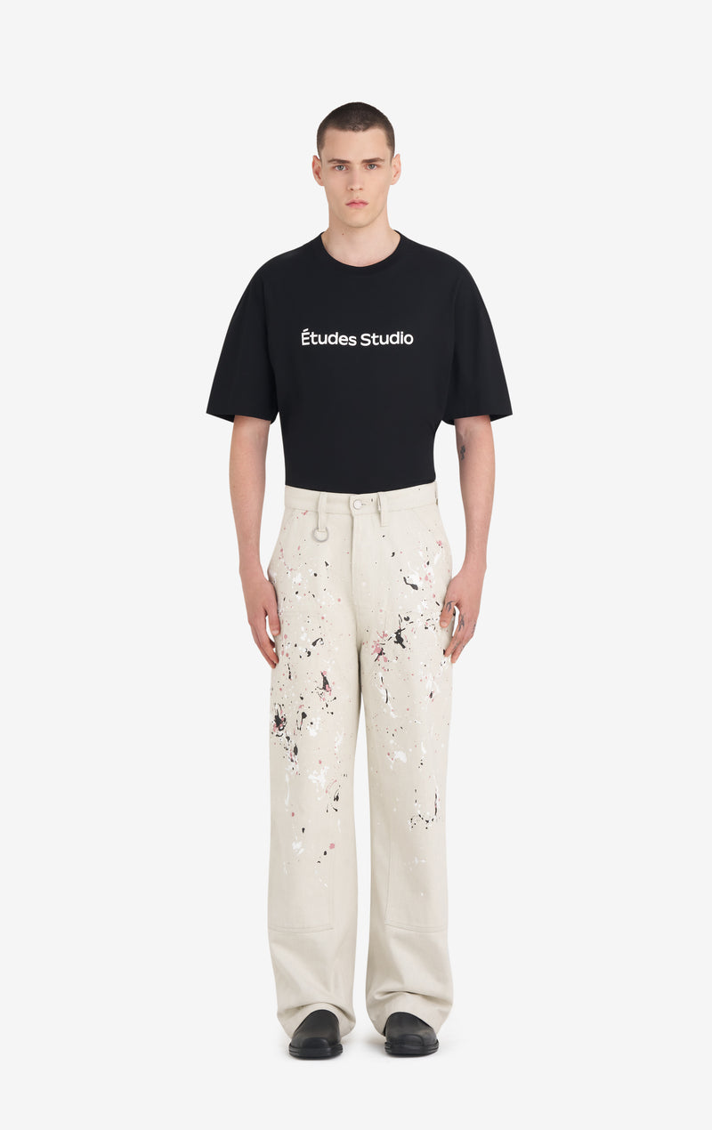 ETUDES STUDIO LOOSE CARPENTER PANT ECRU 3