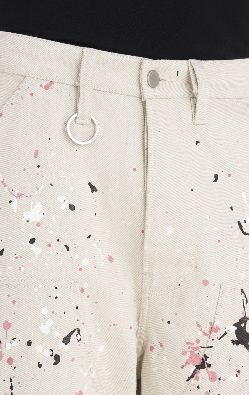 ETUDES STUDIO LOOSE CARPENTER PANT ECRU 5