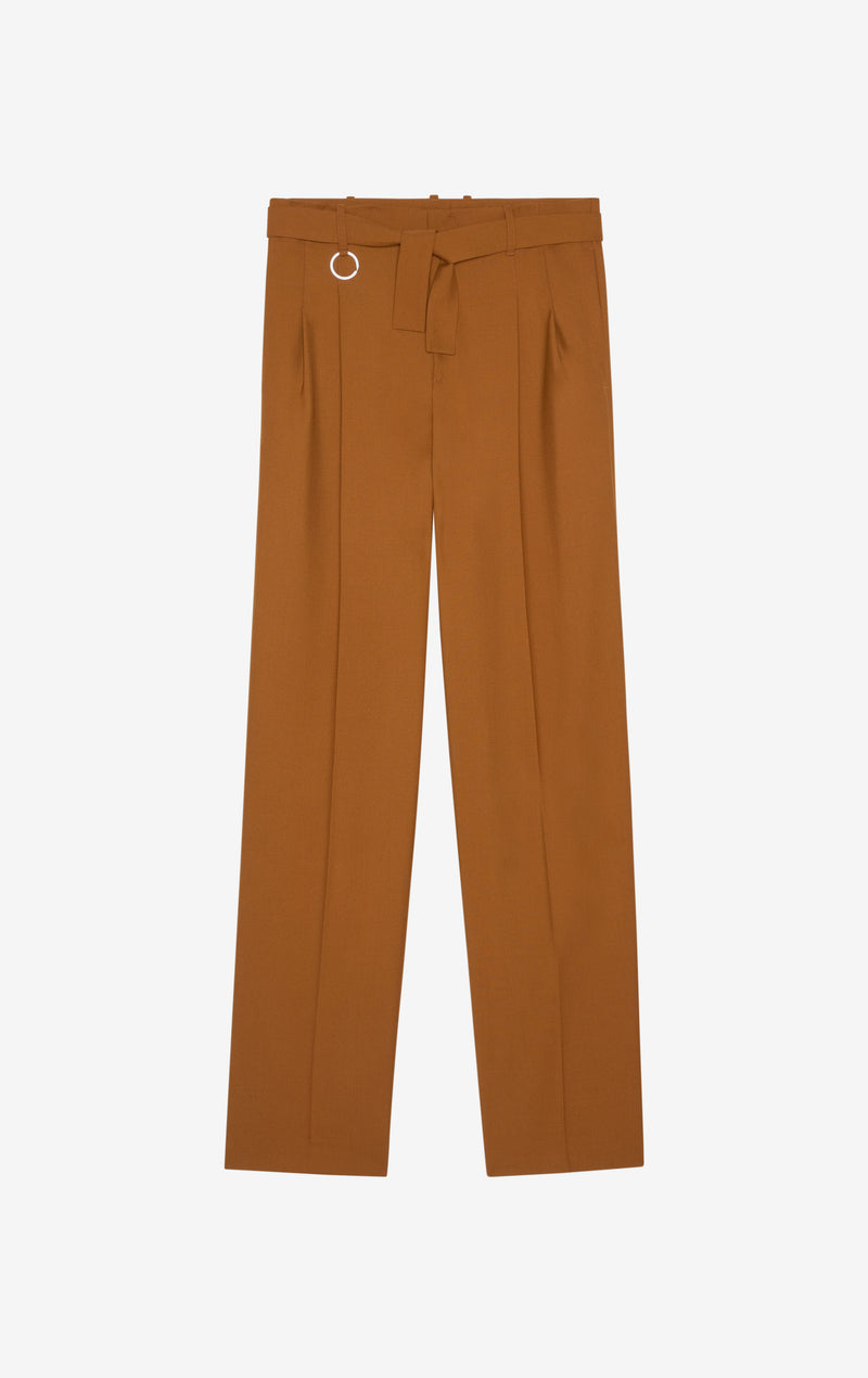 ETUDES STUDIO LOOSE SUIT PANT CAMEL 1