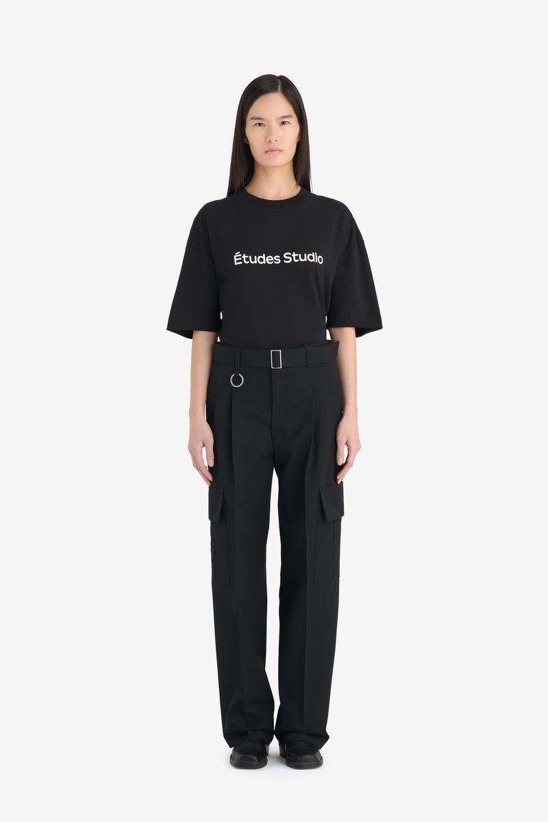 SUIT PANT CARGO POCKETS BLACK 5