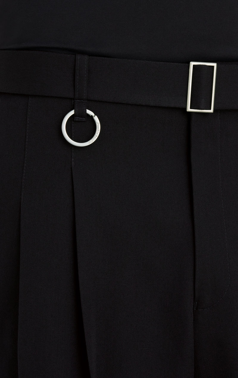 ETUDES STUDIO SUIT PANT CARGO POCKETS BLACK 5