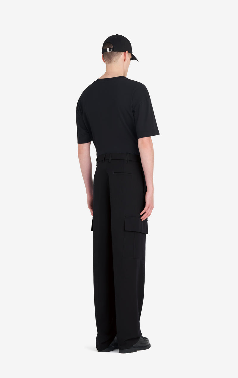 ETUDES STUDIO SUIT PANT CARGO POCKETS BLACK 4