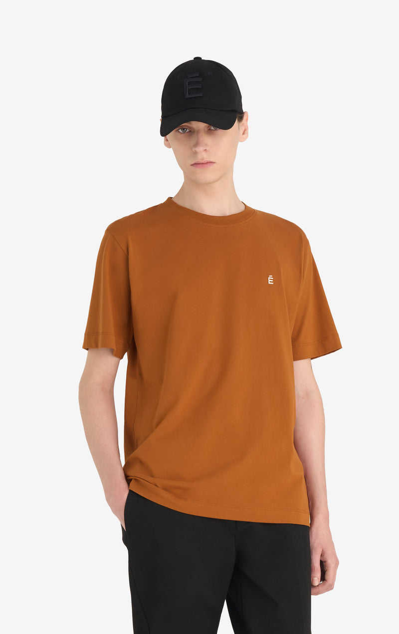 REGULAR T-SHIRT É XXS / CAMEL