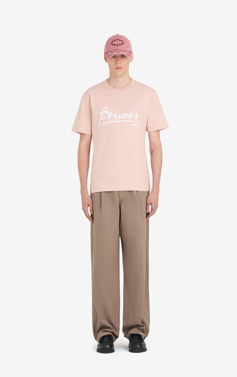 ETUDES STUDIO REGULAR T-SHIRT SIGNED PINK 3