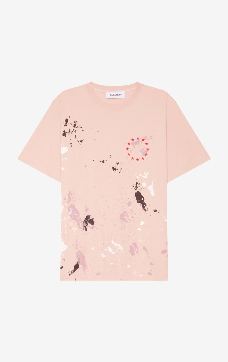 ETUDES STUDIO REGULAR T-SHIRT EUROPA OLD ROSE 1