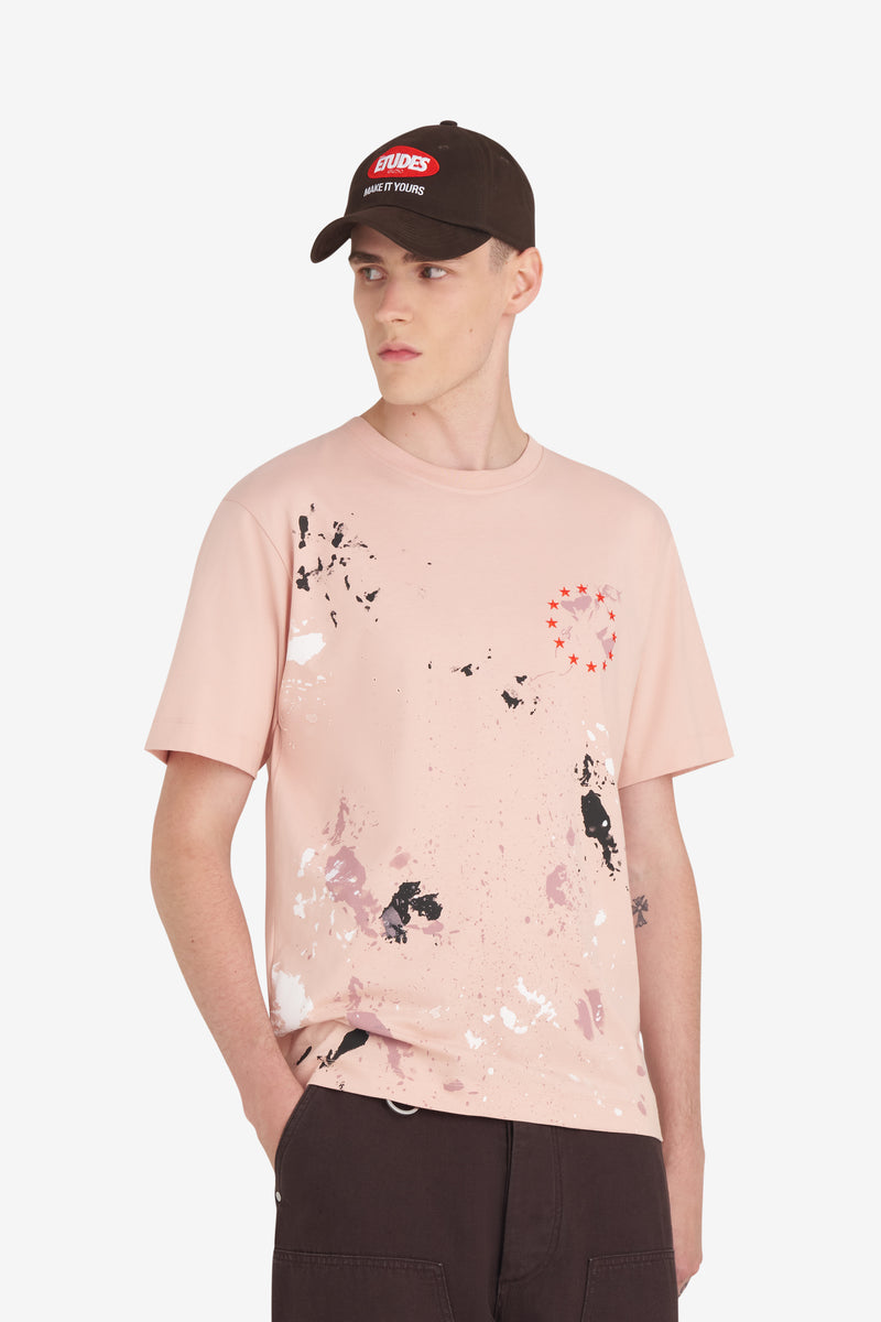 ETUDES STUDIO REGULAR T-SHIRT EUROPA OLD ROSE 2