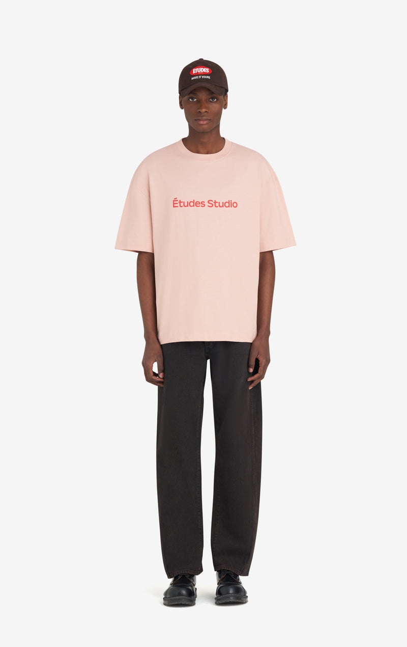 ETUDES STUDIO RELAX T-SHIRT ETUDES PINK 3