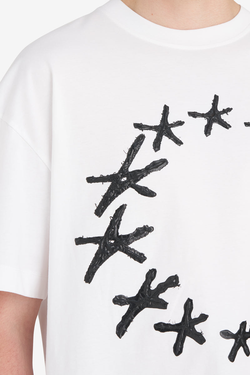 RELAX T-SHIRT STARS WHITE 5