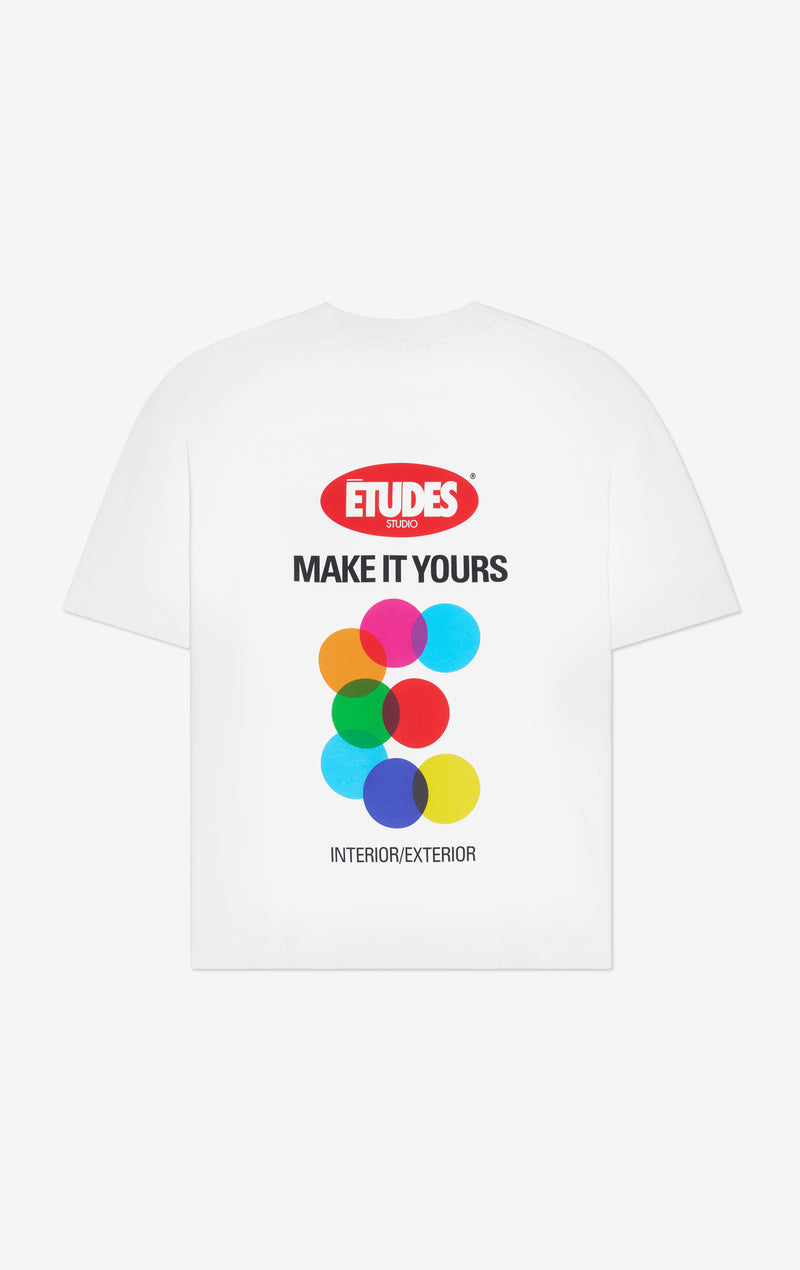 ETUDES STUDIO RELAX T-SHIRT MAKE IT YOURS WHITE 2