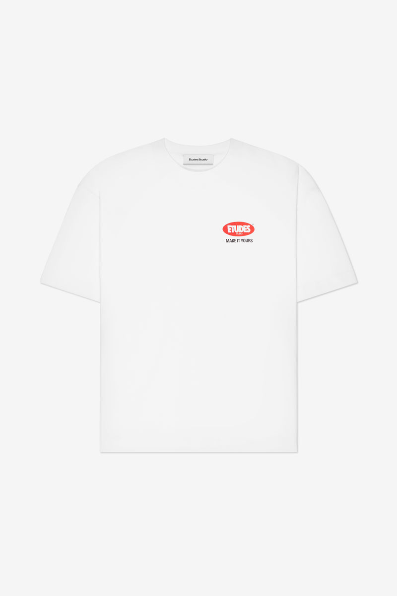ETUDES STUDIO RELAX T-SHIRT MAKE IT YOURS WHITE 1