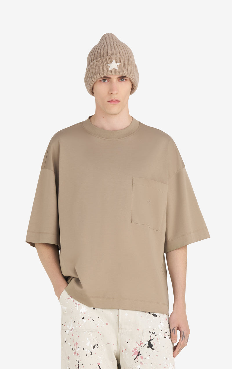 ETUDES STUDIO OVERSIZED POCKET T-SHIRT E BEIGE 2