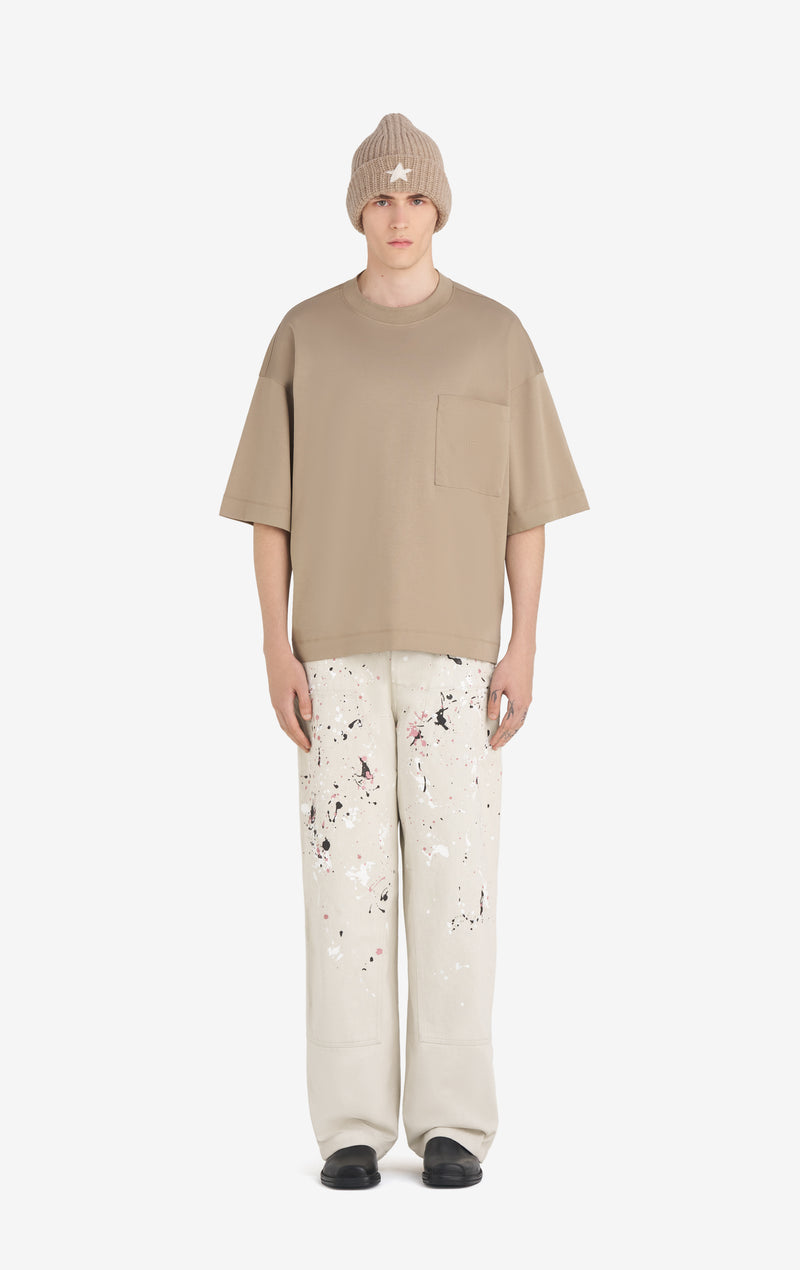 ETUDES STUDIO OVERSIZED POCKET T-SHIRT E BEIGE 3