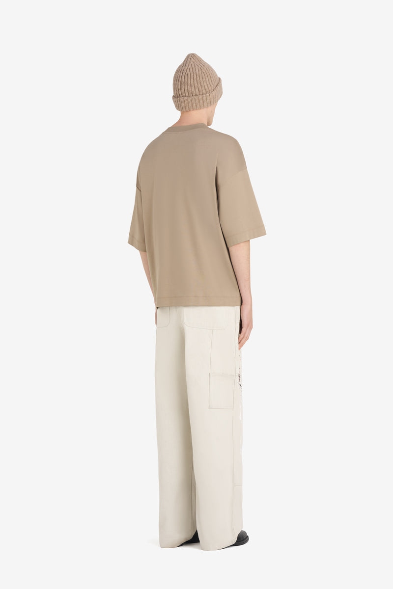OVERSIZED POCKET T-SHIRT É BEIGE 6