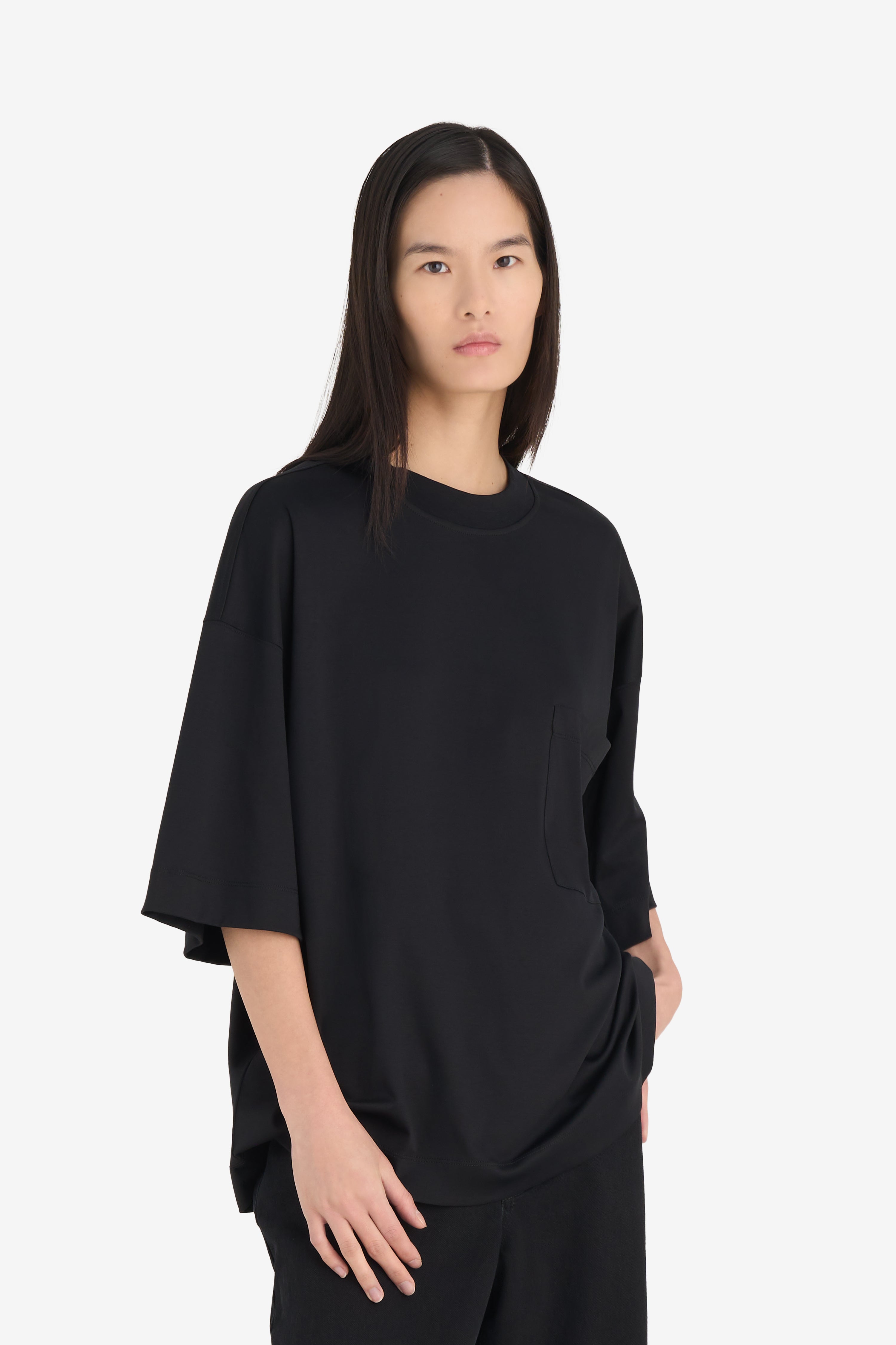 OVERSIZED POCKET T-SHIRT É BLACK | Études Studio