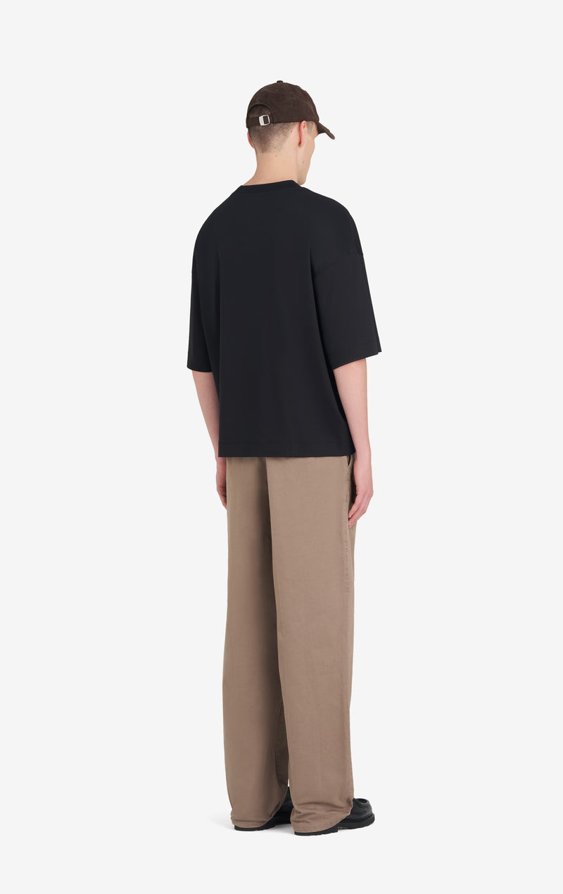 ETUDES STUDIO OVERSIZED POCKET T-SHIRT E BLACK 4