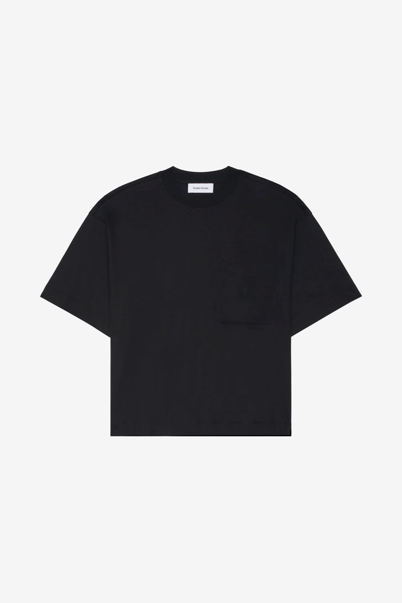 OVERSIZED POCKET T-SHIRT É BLACK 1