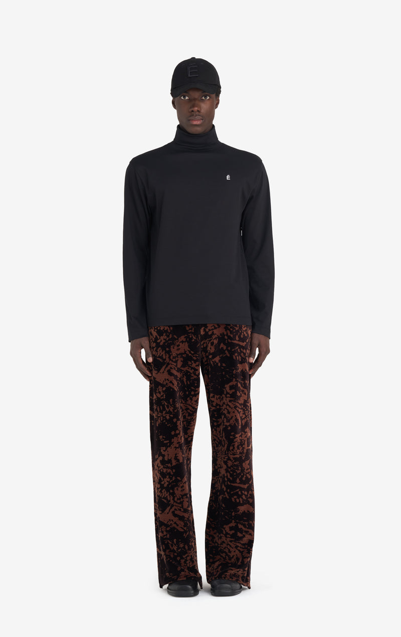 ETUDES STUDIO TURTLENECK T-SHIRT LONG SLEEVES E BLACK 3