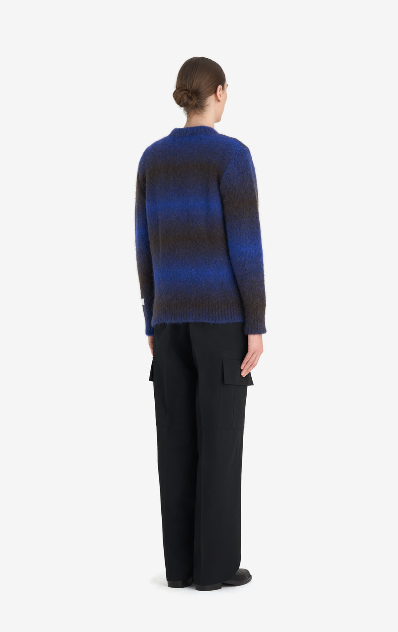 ALPACA ROUND NECK T1 / BLUE