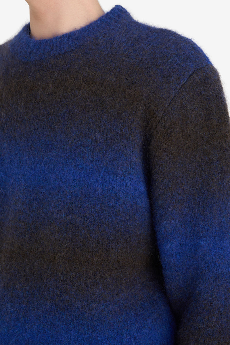 ALPACA ROUND NECK BLUE 5