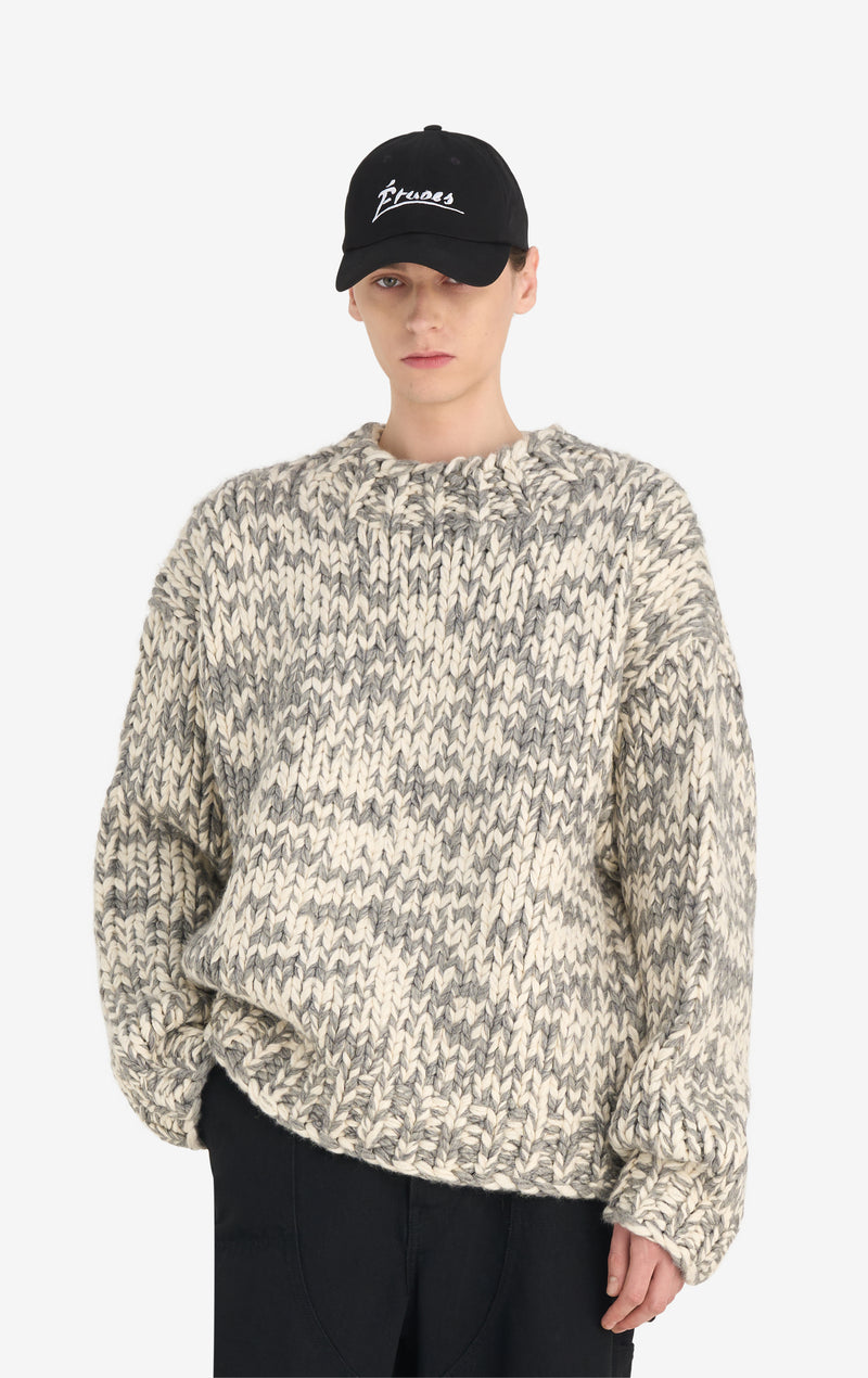 CHUNKY HAND KNIT T1 / IVORY