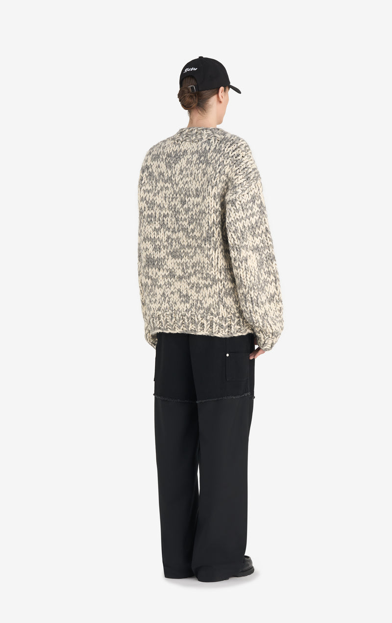 CHUNKY HAND KNIT T1 / IVORY