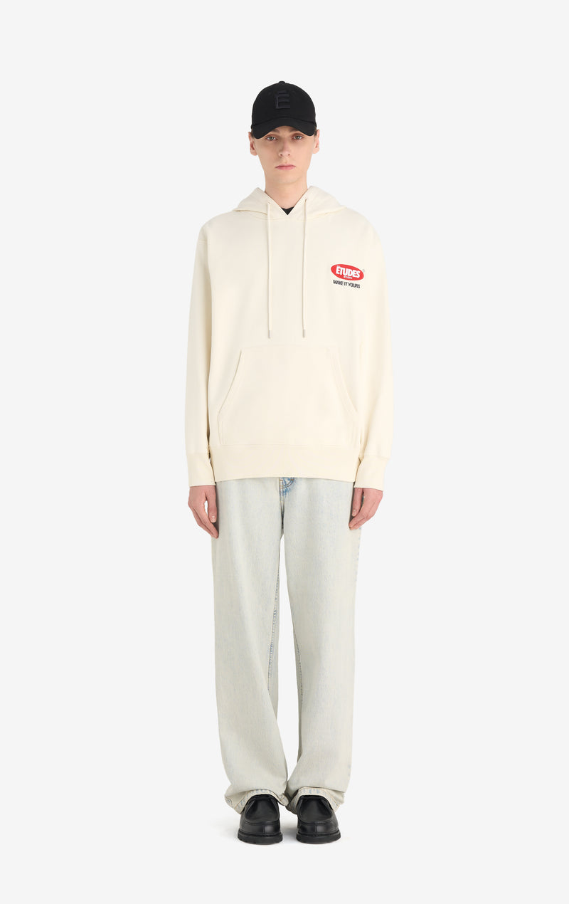 RELAX HOODIE MAKE IT YOURS XXS / IVORY