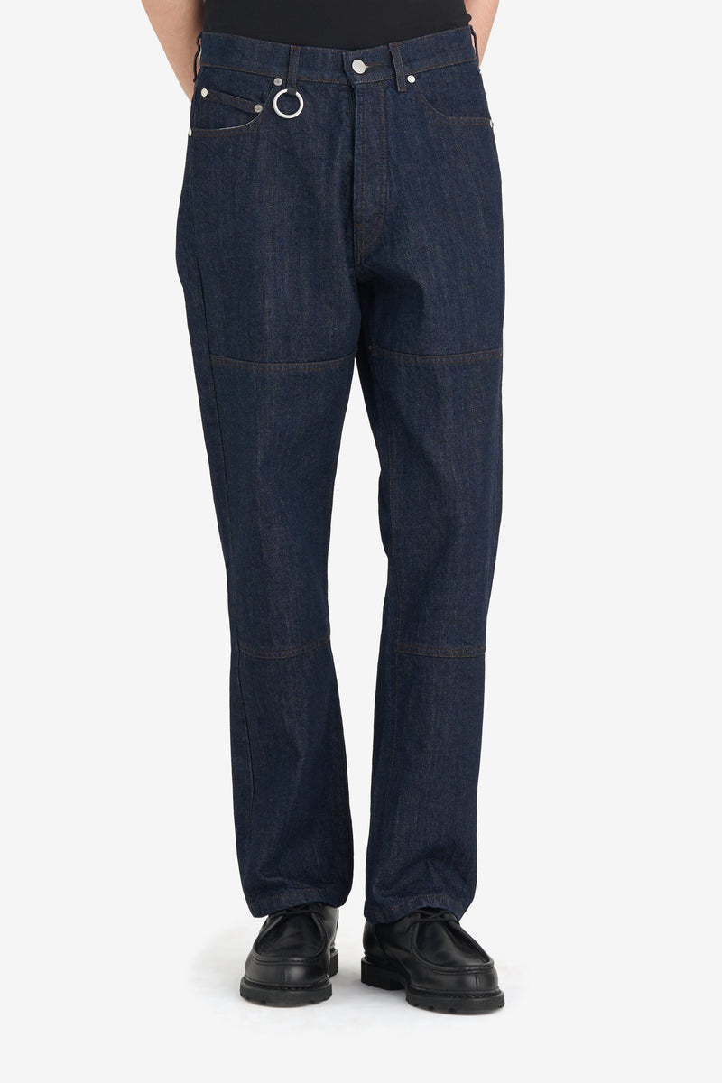 REGULAR RAW JEANS PANT INDIGO 2