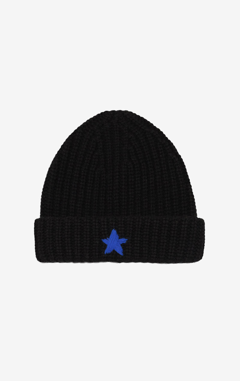 ETUDES STUDIO RIBBED BEANIE STAR BLACK 1