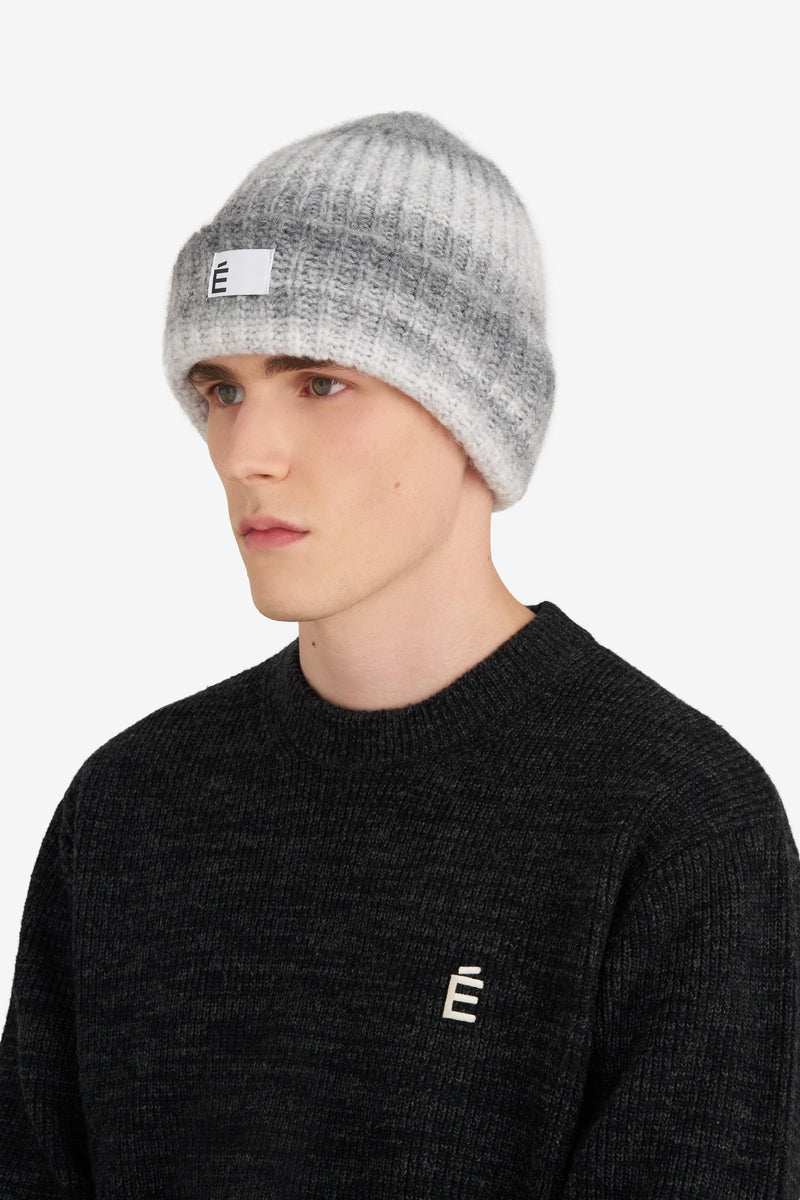 ALPACA BEANIE LIGHT GREY 1