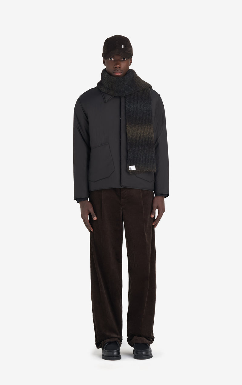 ETUDES STUDIO ALPACA SCARF CHARCOAL 2