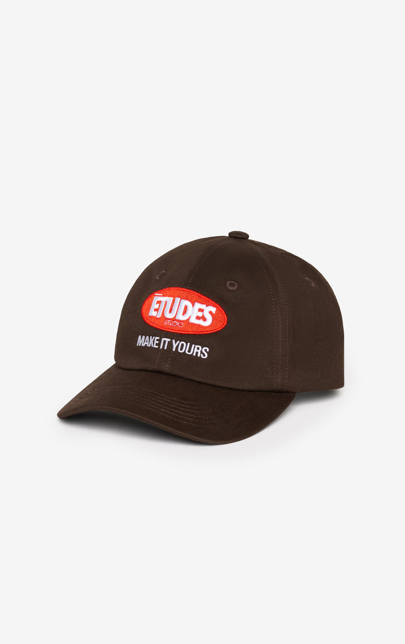 ETUDES STUDIO CAP MAKE IT YOURS DARK BROWN 1