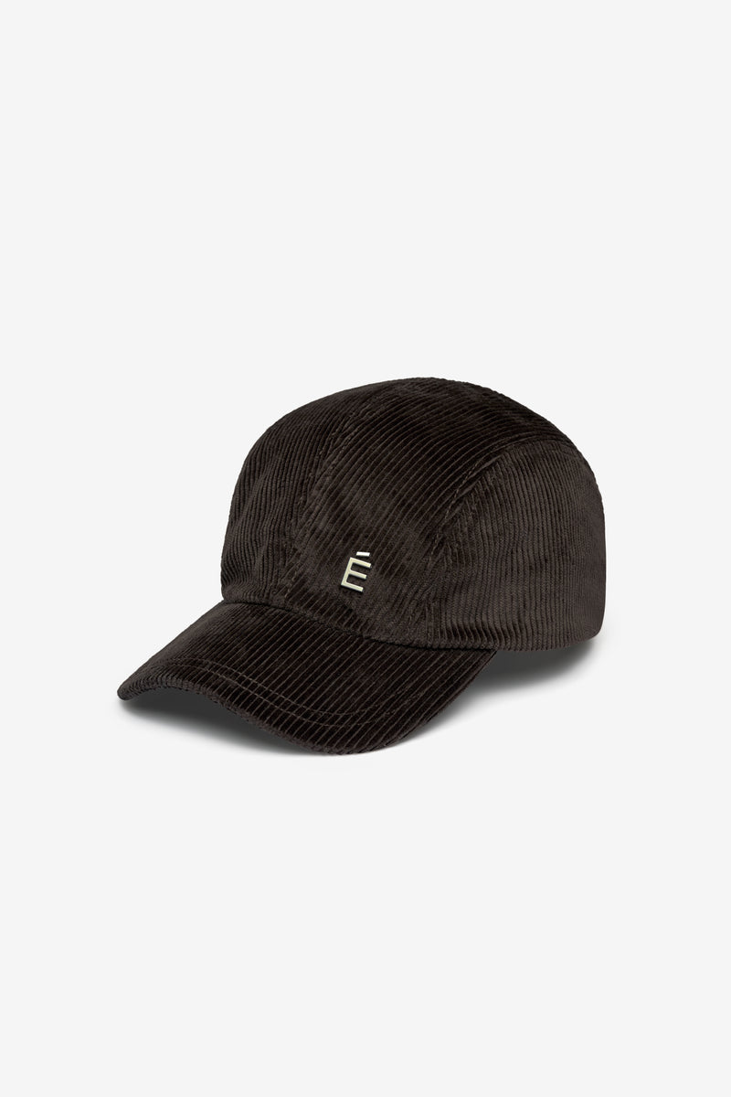 CORDUROY CAP DK BROWN 2