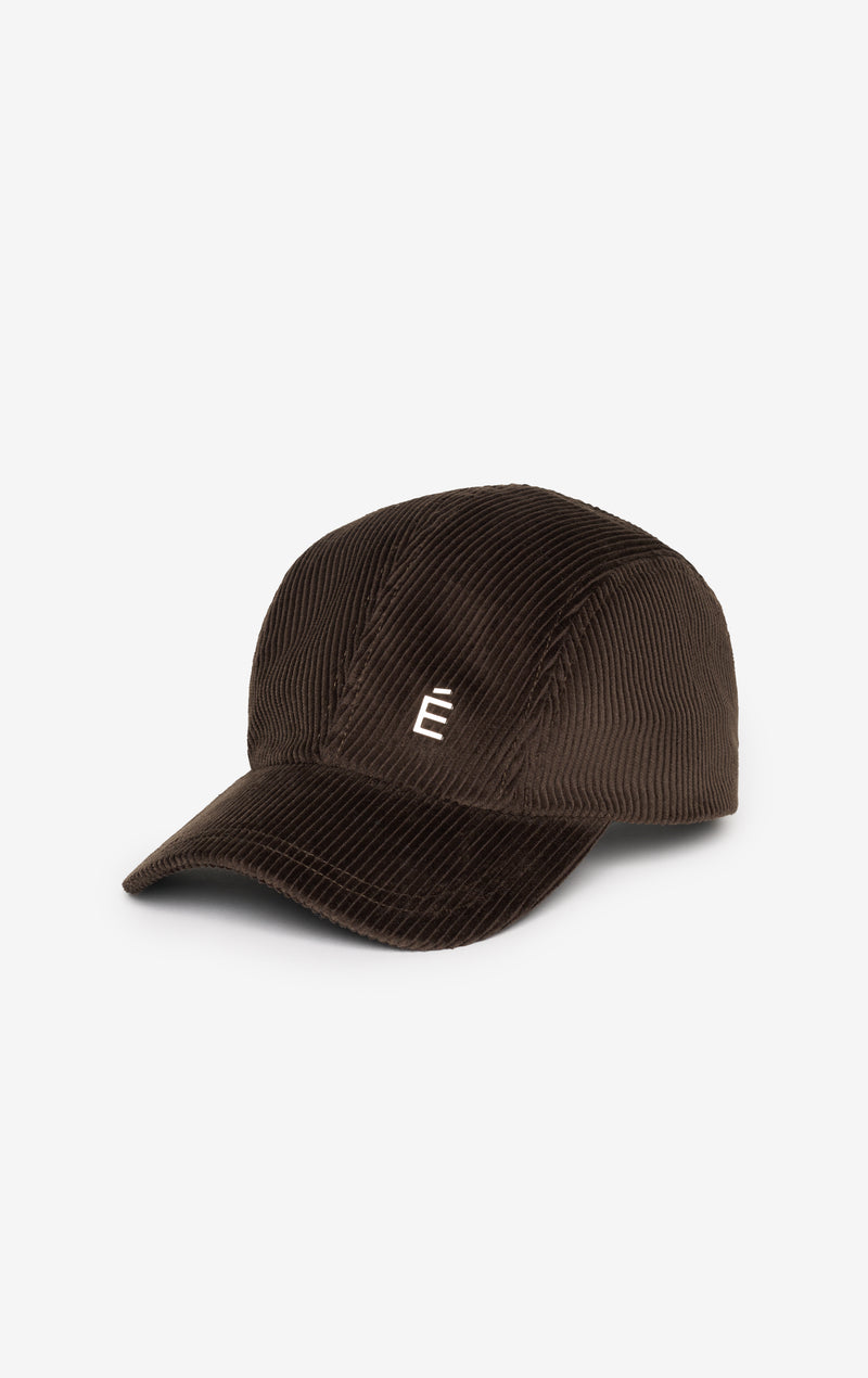 ETUDES STUDIO CORD CAP DARK BROWN 1