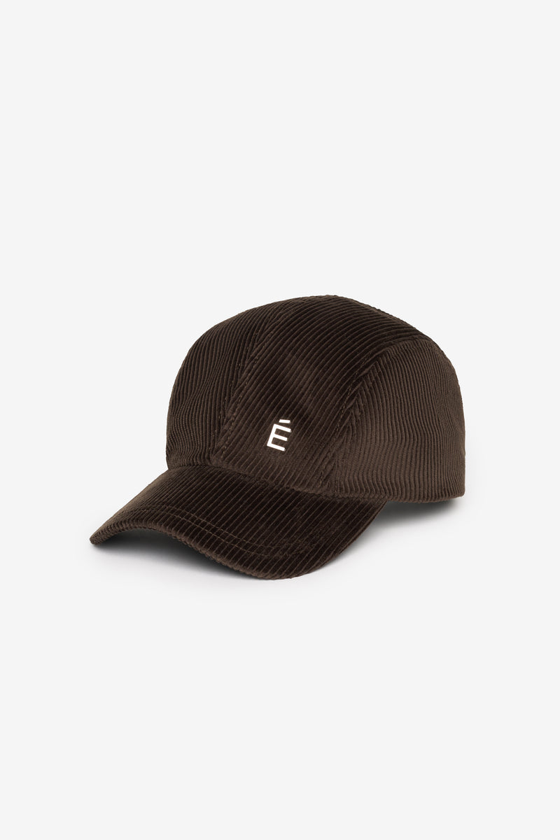 CORDUROY CAP DK BROWN 1