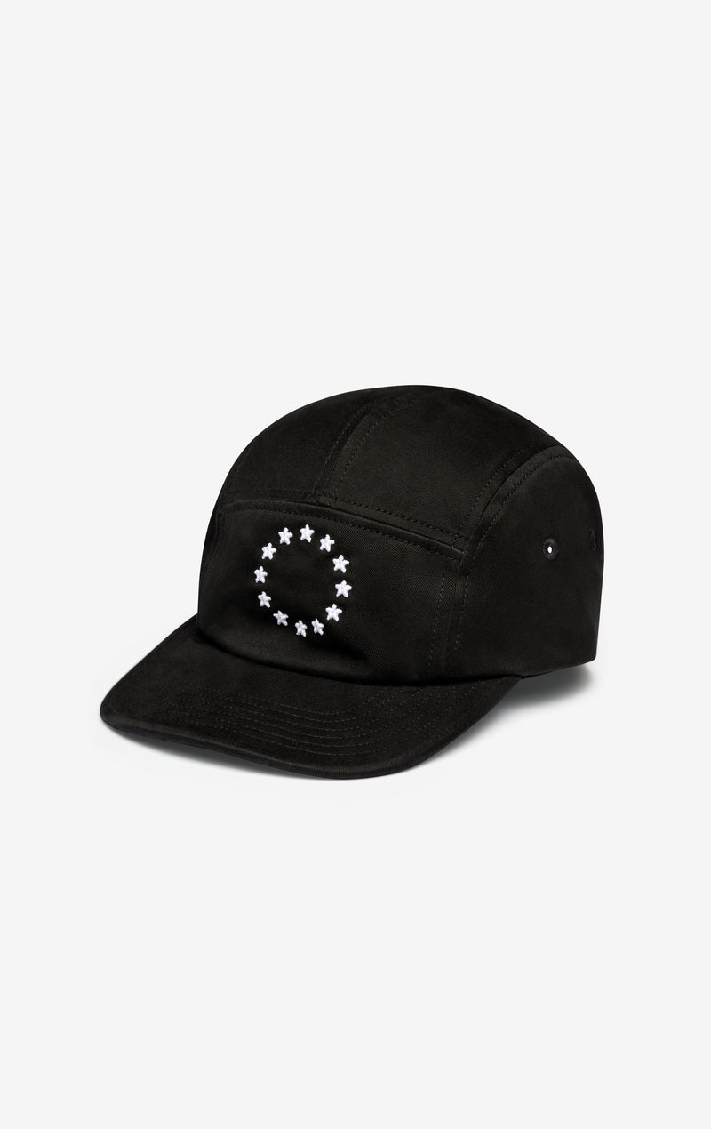FIVE PANELS CAP EUROPA ONE SIZE / BLACK