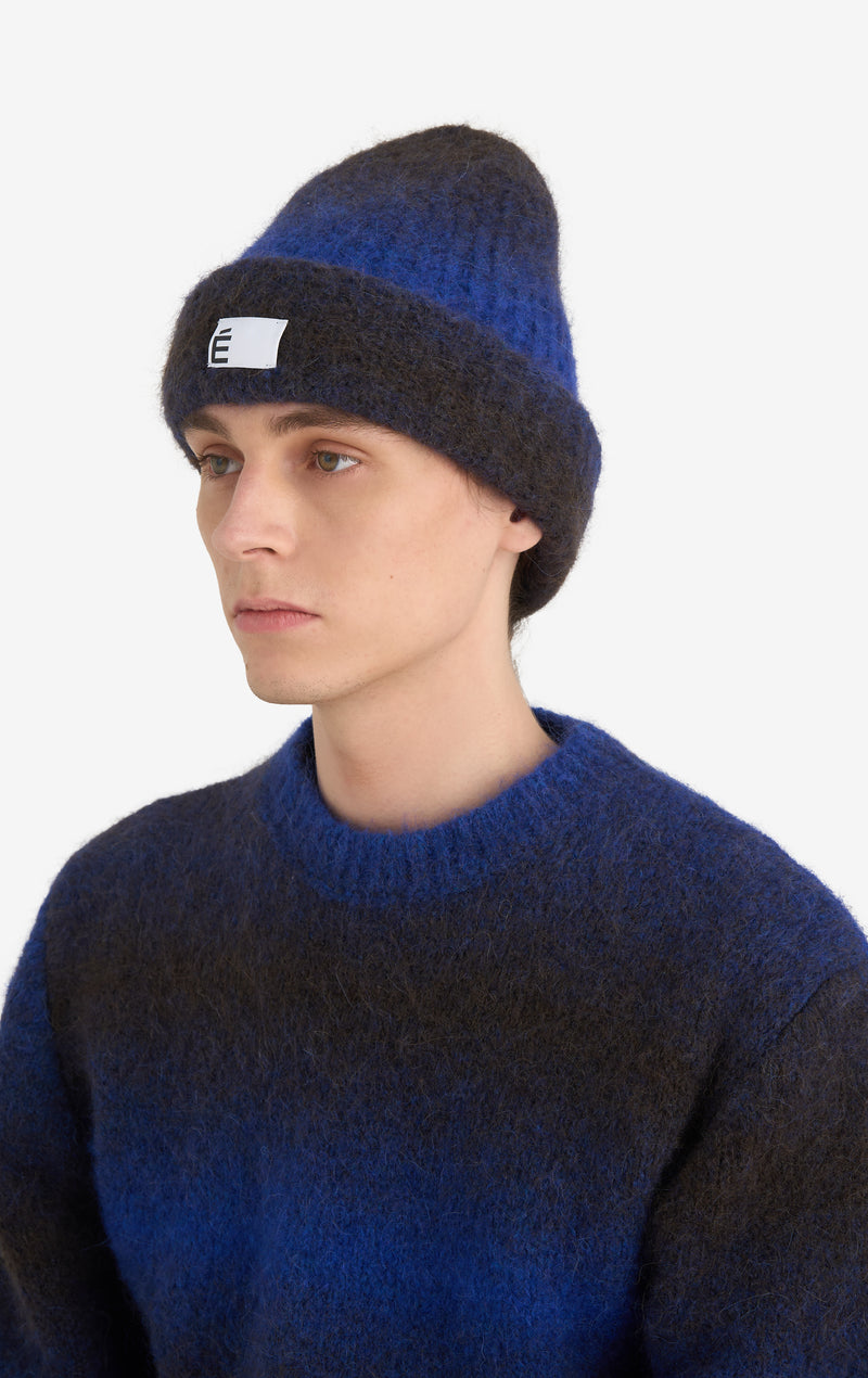 ALPACA BEANIE ONE SIZE / BLUE