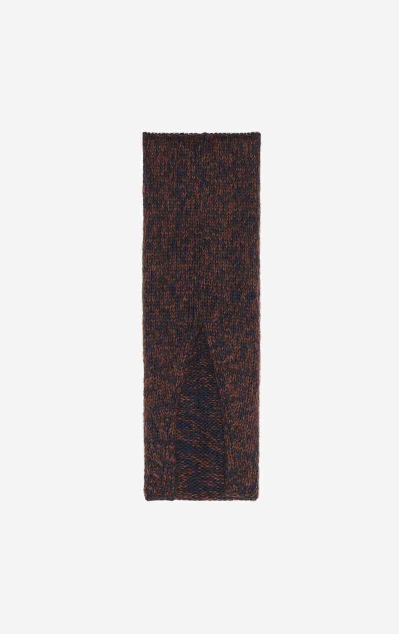 NECK WARMER MARLED ONE SIZE / RUST