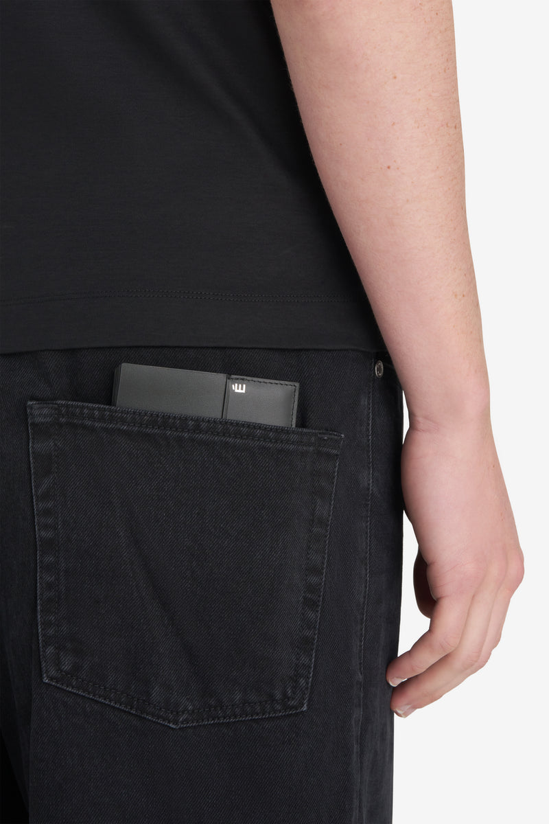 LEATHER WALLET BLACK 4