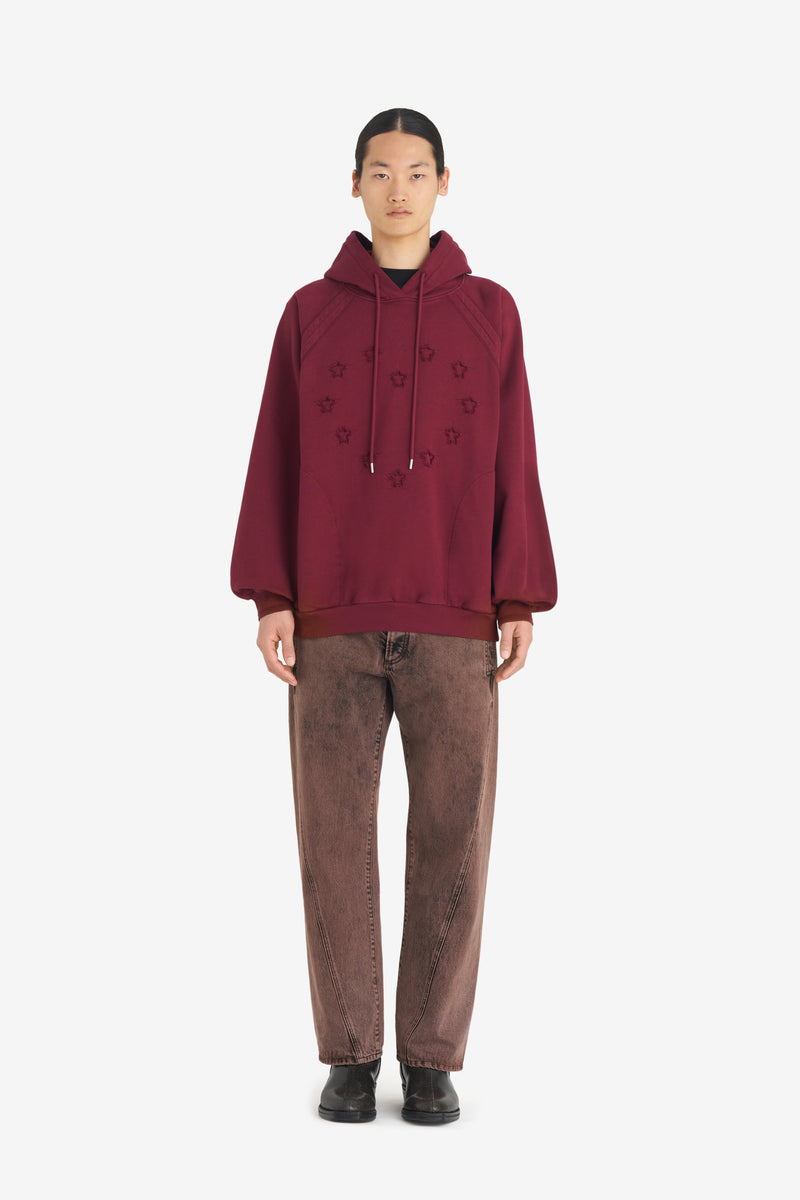 Structure Hoodie WINE 4