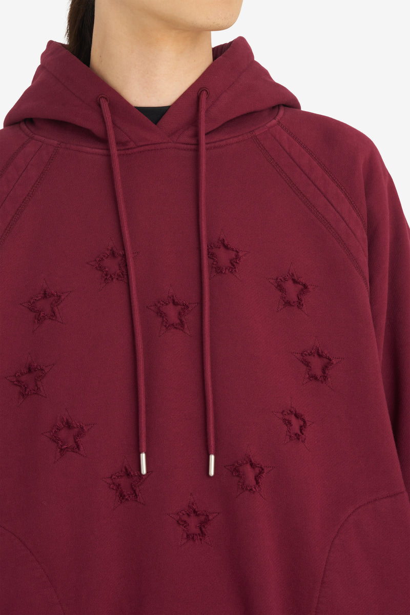 Structure Hoodie WINE 3