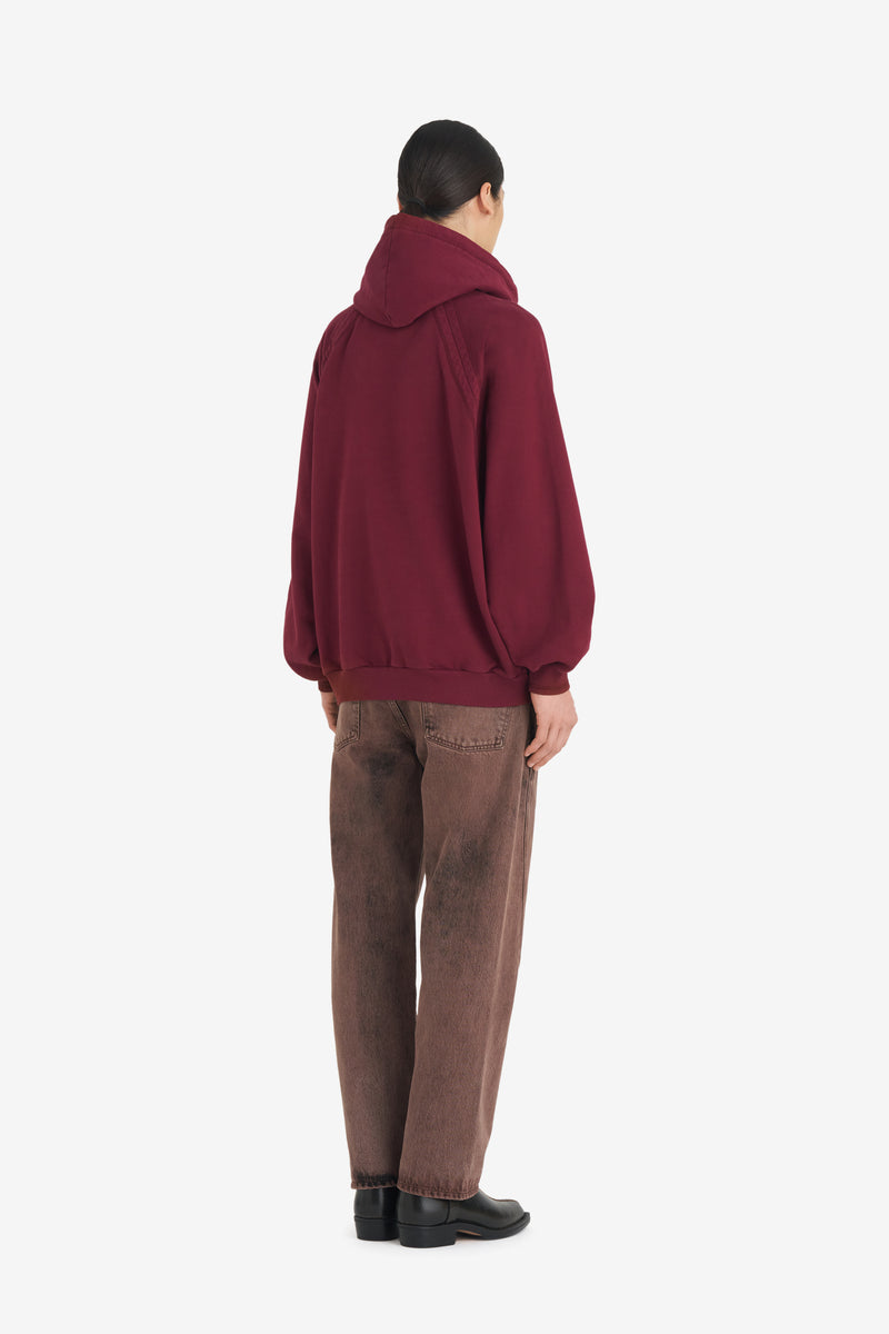 Structure Hoodie WINE 5