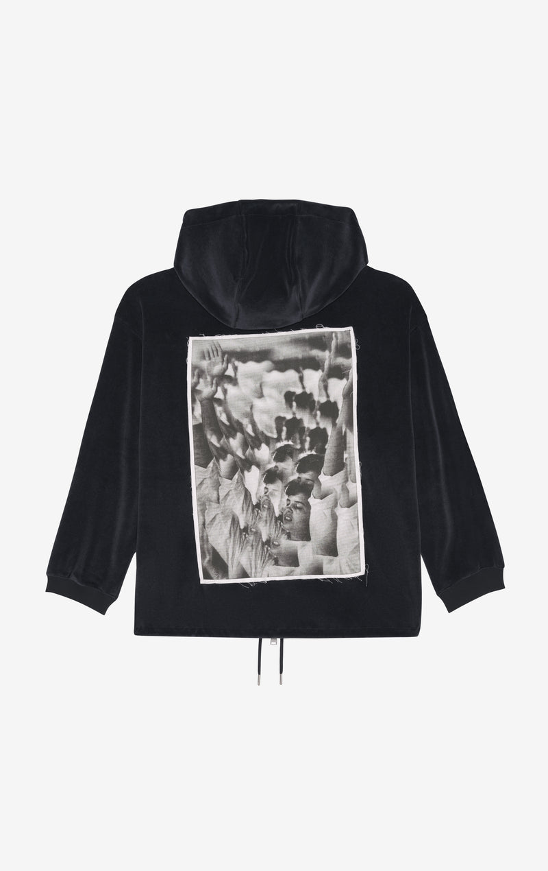BETWEEN HOODIE - BLACK XXS / BLACK