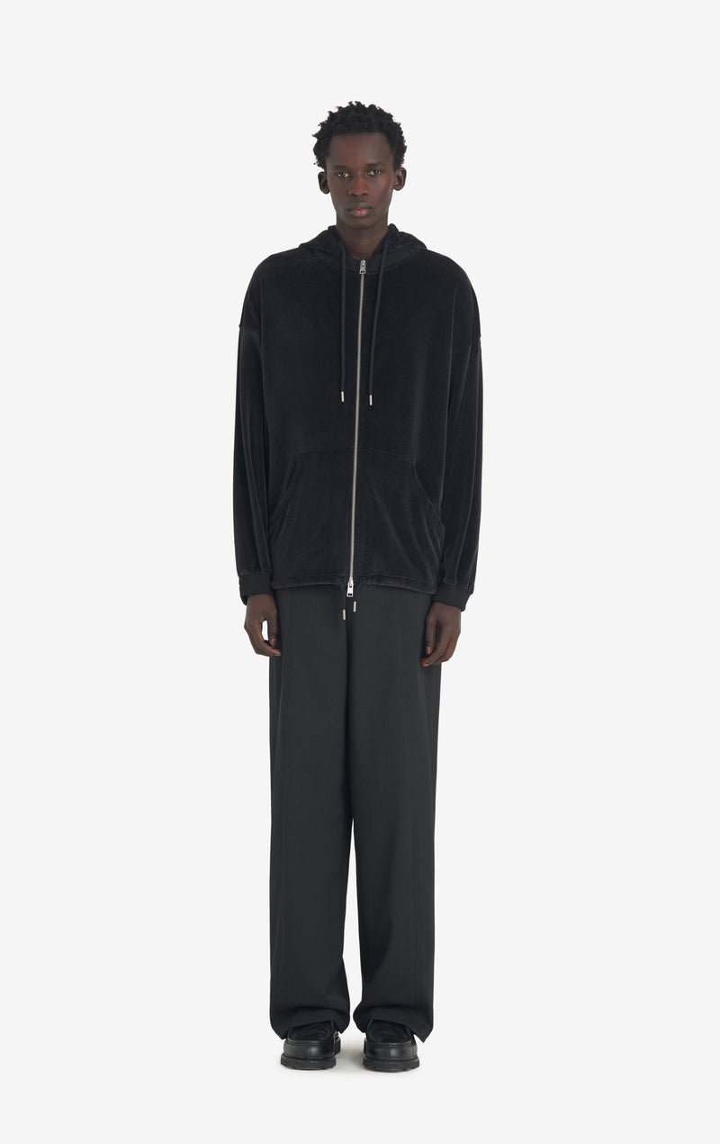BETWEEN HOODIE - BLACK XXS / BLACK
